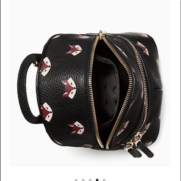 Kate Spade Out of The Woods Fox Mini Backpack NEW - Picture 4 of 15